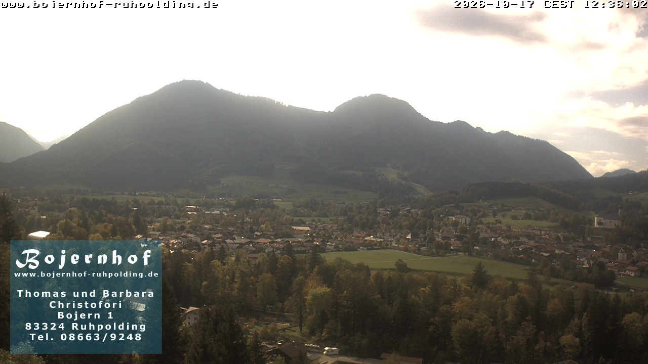 Archiv Foto Webcam Ruhpolding: Unterkunft Bojernhof