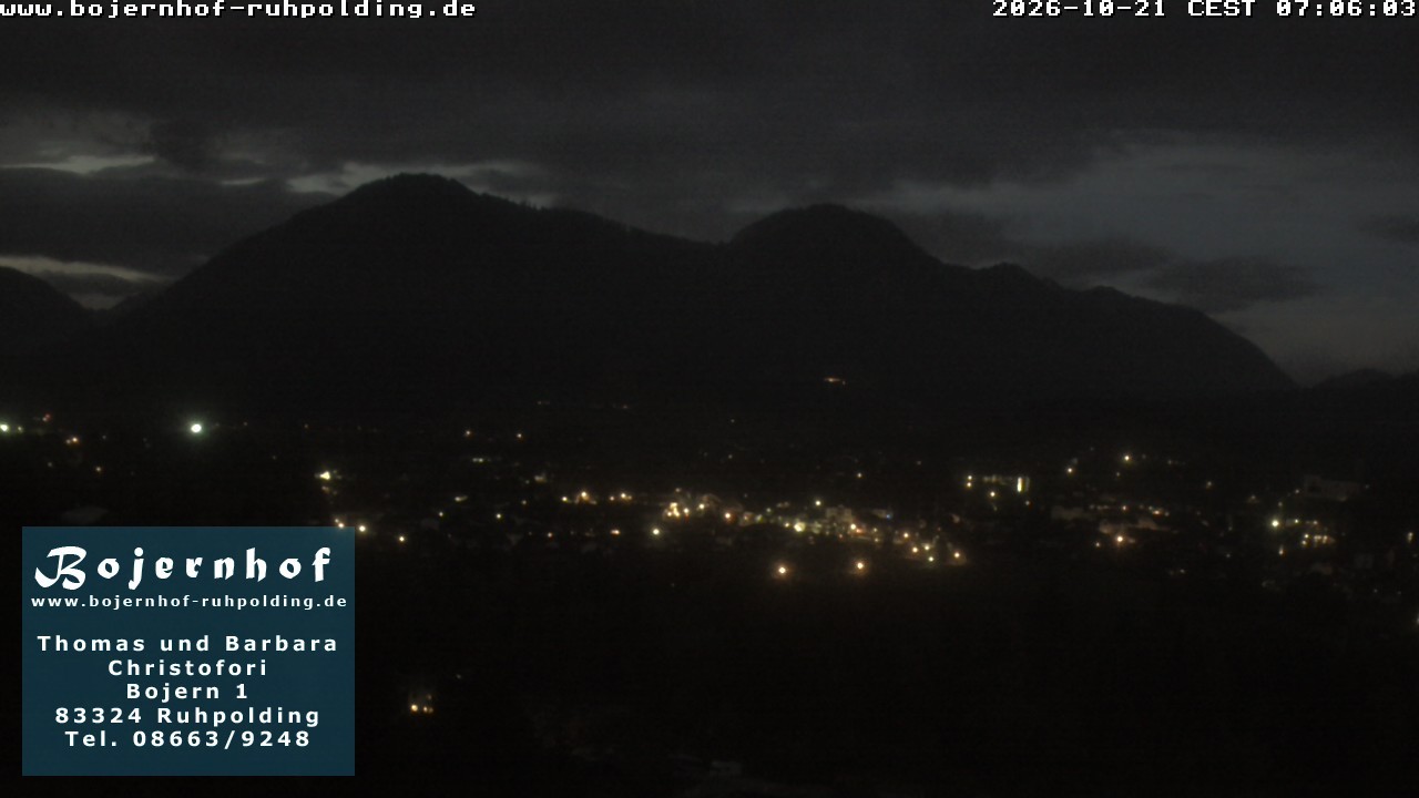 Archiv Foto Webcam Ruhpolding: Unterkunft Bojernhof