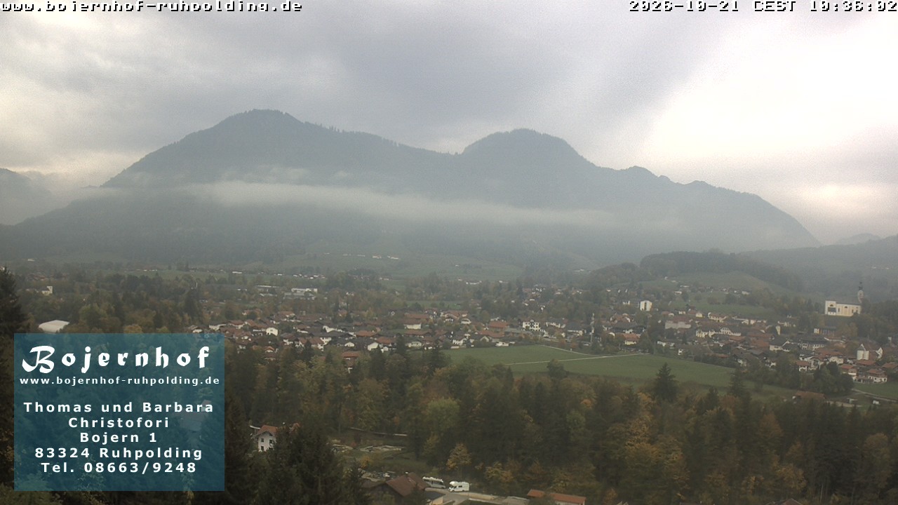 Archiv Foto Webcam Ruhpolding: Unterkunft Bojernhof