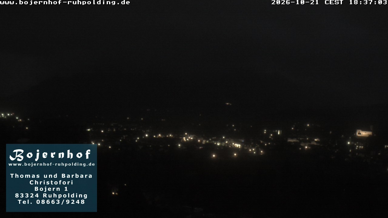 Archiv Foto Webcam Ruhpolding: Unterkunft Bojernhof