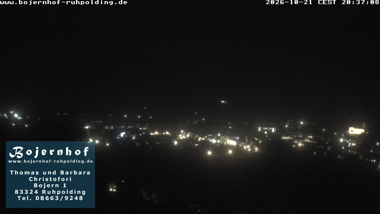 Archiv Foto Webcam Ruhpolding: Unterkunft Bojernhof