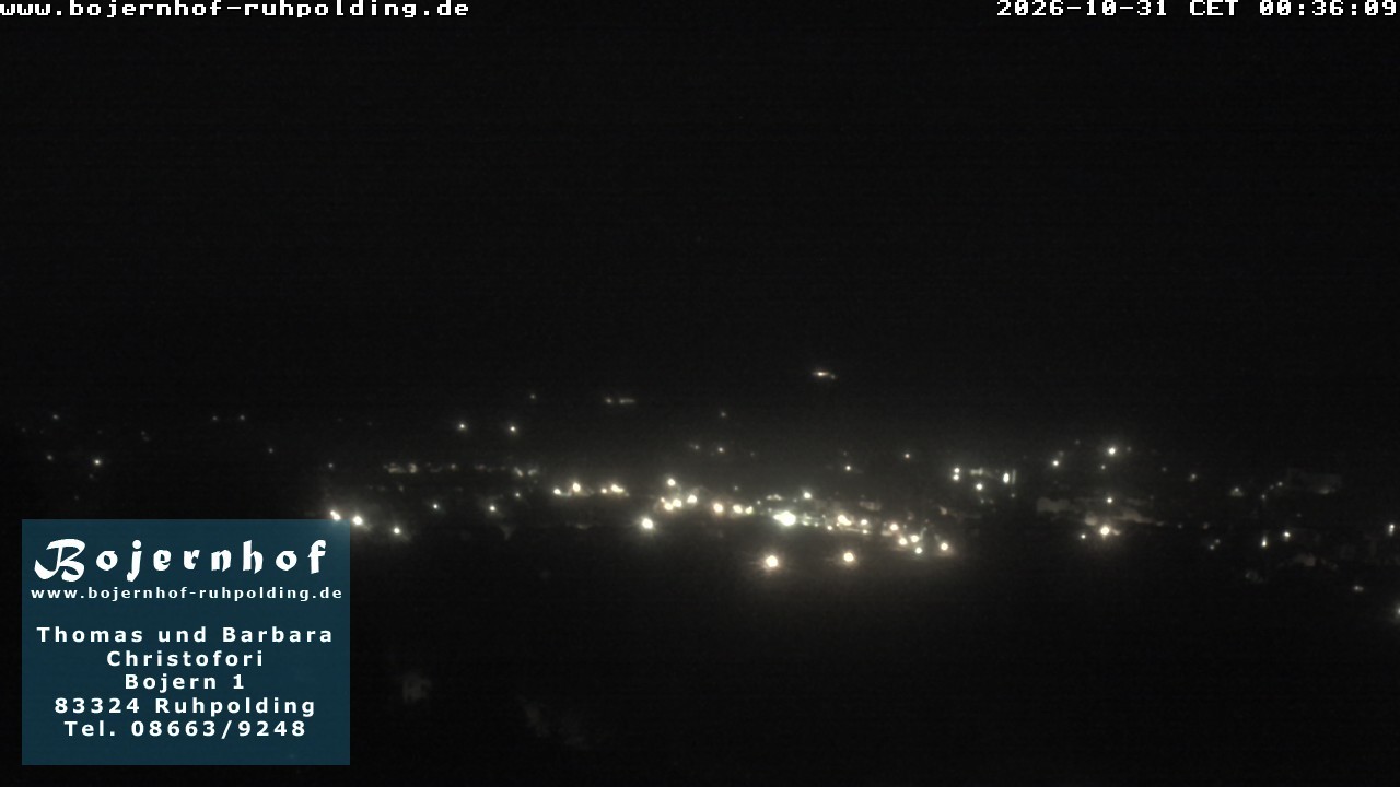 Archiv Foto Webcam Ruhpolding: Unterkunft Bojernhof