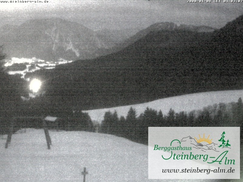 Archiv Foto Webcam Ruhpolding: Steinberg-Alm