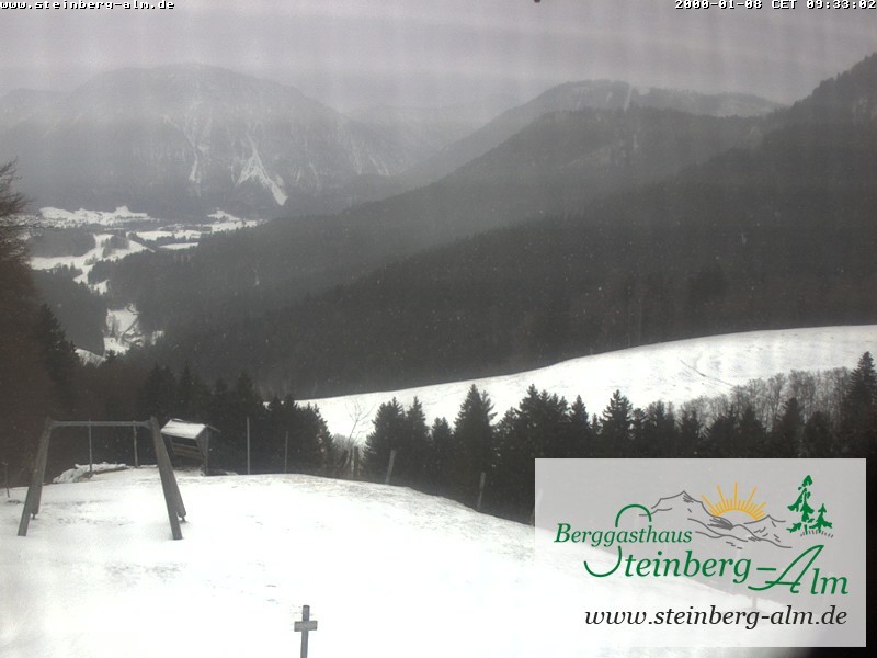 Archiv Foto Webcam Ruhpolding: Steinberg-Alm