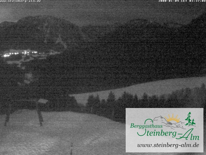 Archiv Foto Webcam Ruhpolding: Steinberg-Alm