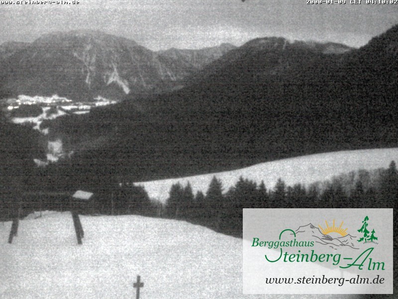 Archiv Foto Webcam Ruhpolding: Steinberg-Alm