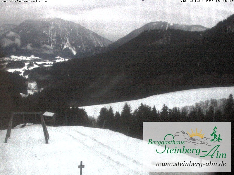 Archiv Foto Webcam Ruhpolding: Steinberg-Alm