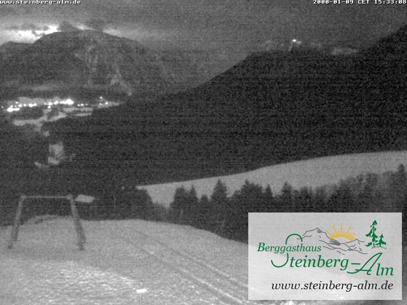 Archiv Foto Webcam Ruhpolding: Steinberg-Alm