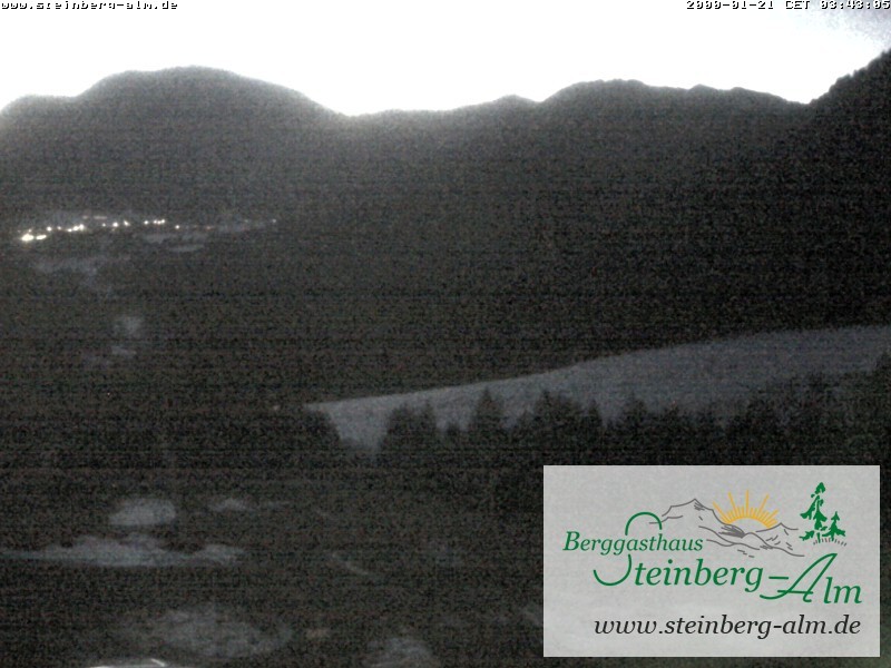 Archiv Foto Webcam Ruhpolding: Steinberg-Alm