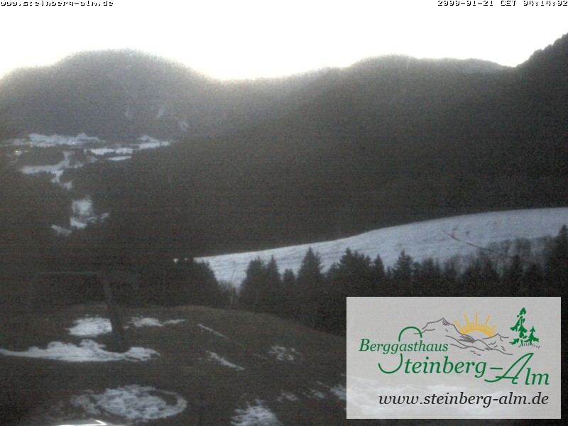 Archiv Foto Webcam Ruhpolding: Steinberg-Alm