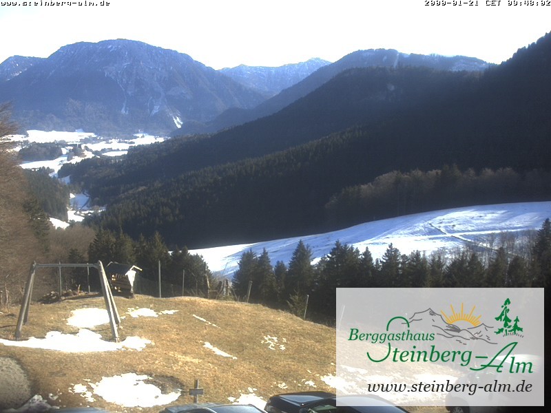 Archiv Foto Webcam Ruhpolding: Steinberg-Alm