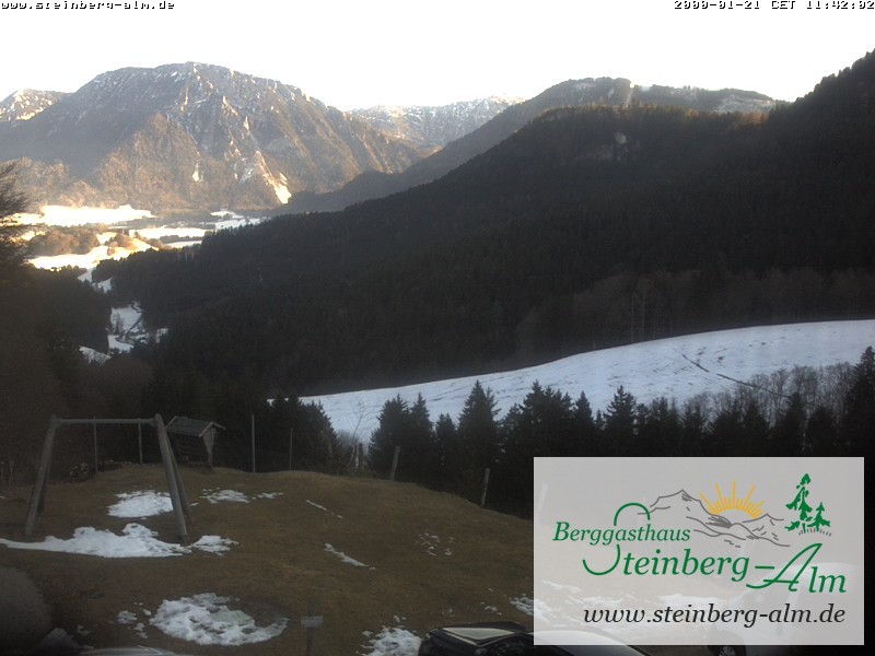 Archiv Foto Webcam Ruhpolding: Steinberg-Alm