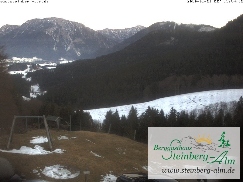 Archiv Foto Webcam Ruhpolding: Steinberg-Alm