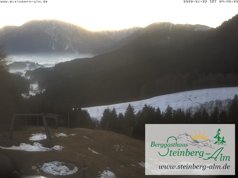 Archiv Foto Webcam Ruhpolding: Steinberg-Alm