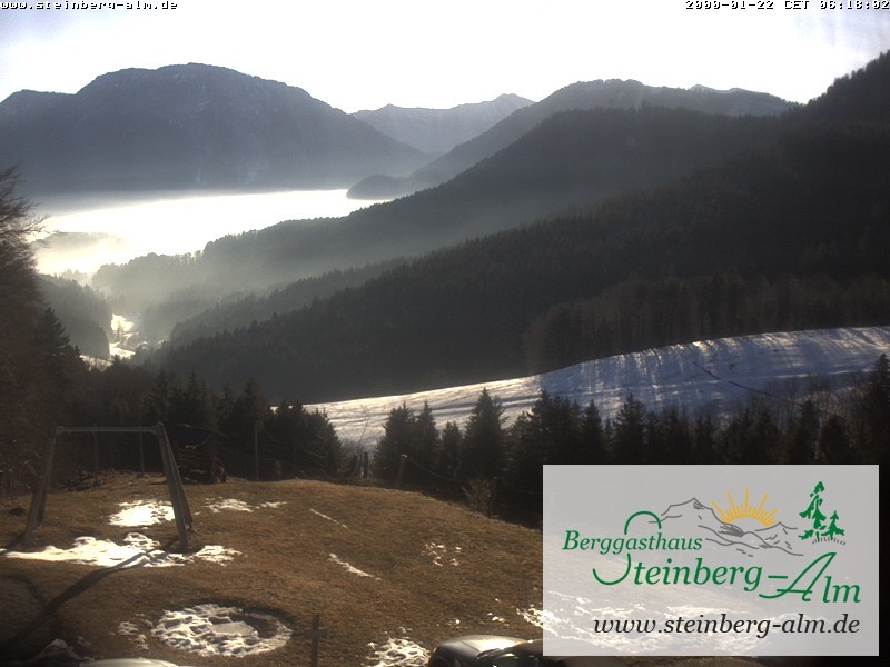 Archiv Foto Webcam Ruhpolding: Steinberg-Alm