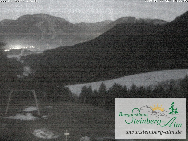 Archiv Foto Webcam Ruhpolding: Steinberg-Alm