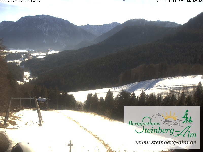 Archiv Foto Webcam Ruhpolding: Steinberg-Alm