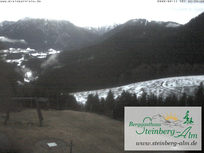 Archiv Foto Webcam Ruhpolding: Steinberg-Alm