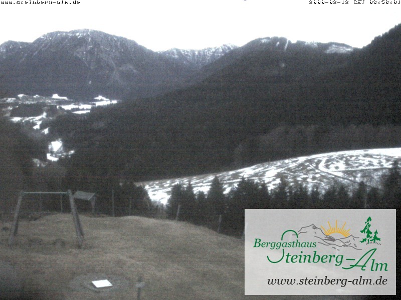 Archiv Foto Webcam Ruhpolding: Steinberg-Alm