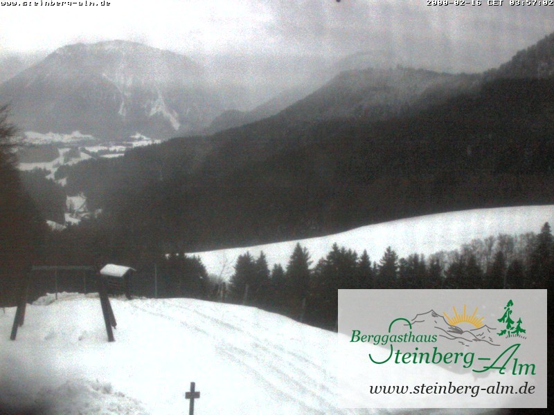 Archiv Foto Webcam Ruhpolding: Steinberg-Alm
