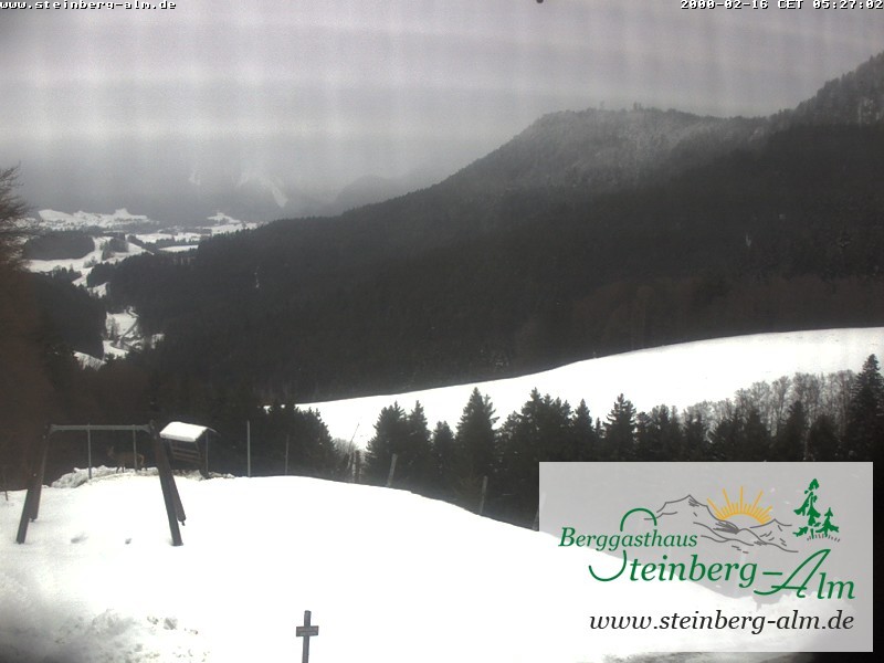 Archiv Foto Webcam Ruhpolding: Steinberg-Alm
