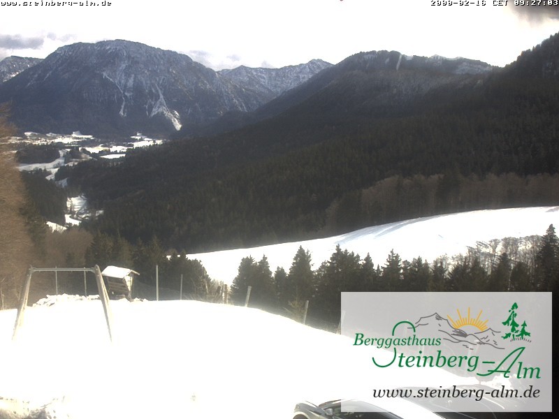 Archiv Foto Webcam Ruhpolding: Steinberg-Alm