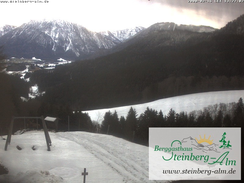 Archiv Foto Webcam Ruhpolding: Steinberg-Alm