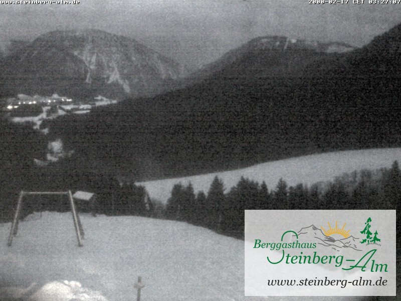 Archiv Foto Webcam Ruhpolding: Steinberg-Alm