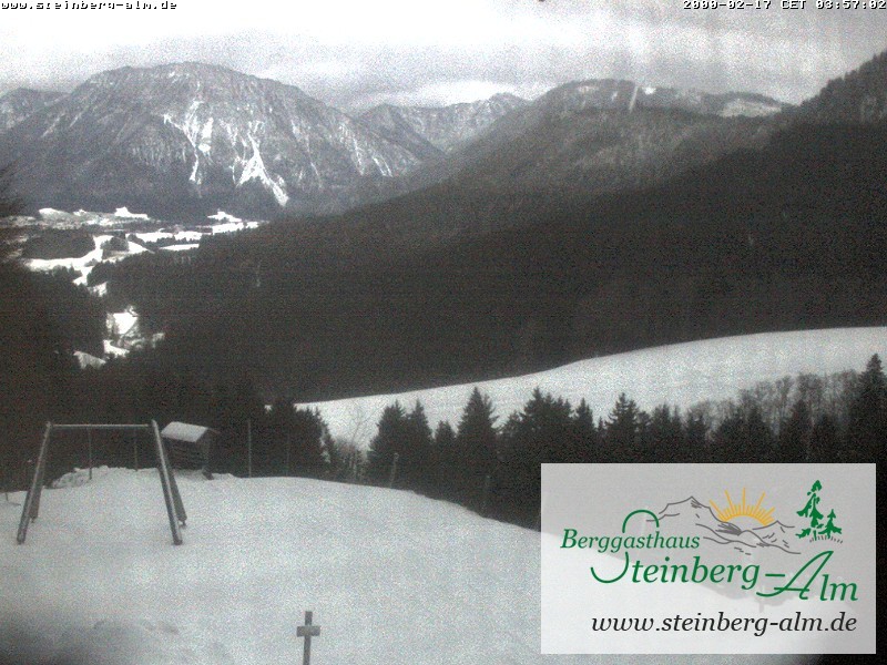 Archiv Foto Webcam Ruhpolding: Steinberg-Alm