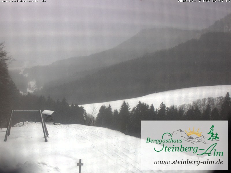 Archiv Foto Webcam Ruhpolding: Steinberg-Alm