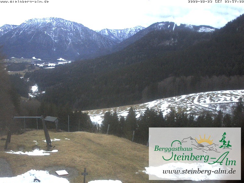 Archiv Foto Webcam Ruhpolding: Steinberg-Alm