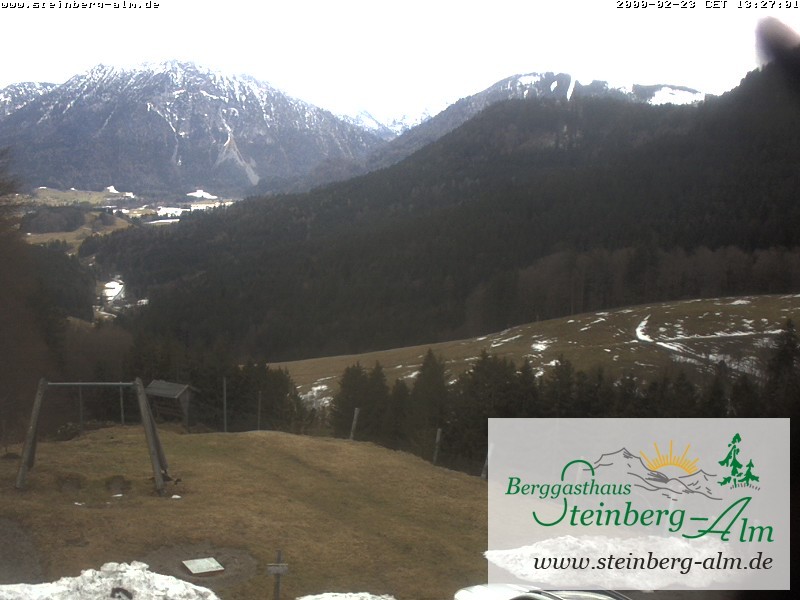 Archiv Foto Webcam Ruhpolding: Steinberg-Alm