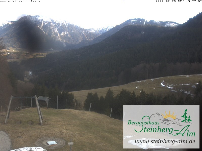 Archived image Webcam Mountain restaurant "Steinberg Alm"