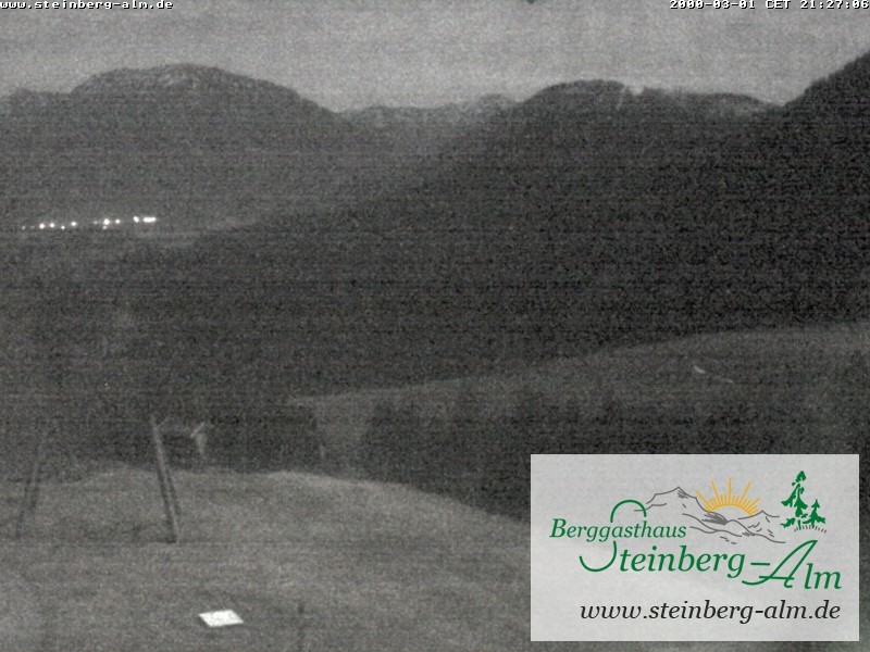 Archiv Foto Webcam Ruhpolding: Steinberg-Alm