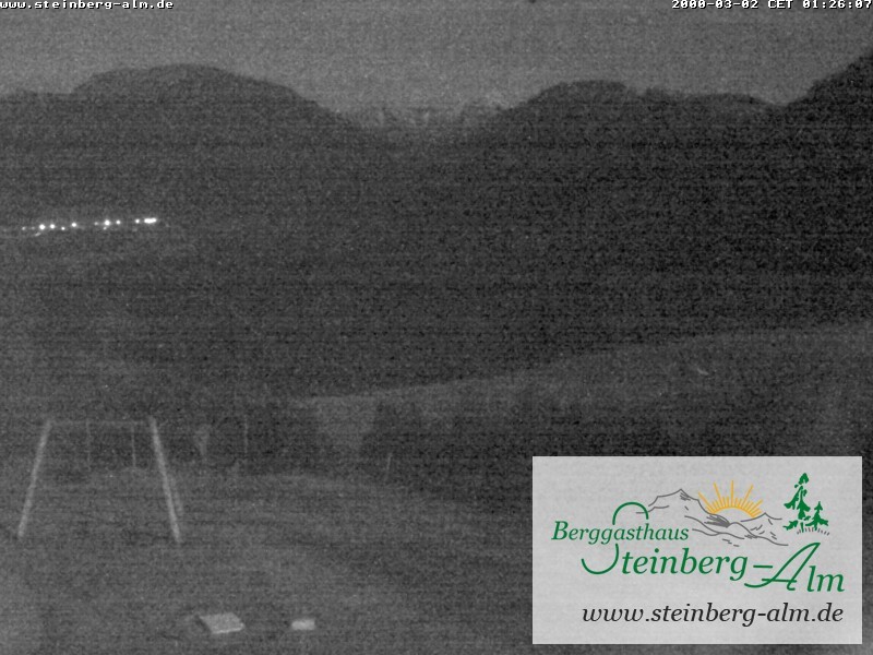 Archiv Foto Webcam Ruhpolding: Steinberg-Alm
