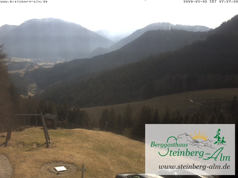 Archiv Foto Webcam Ruhpolding: Steinberg-Alm