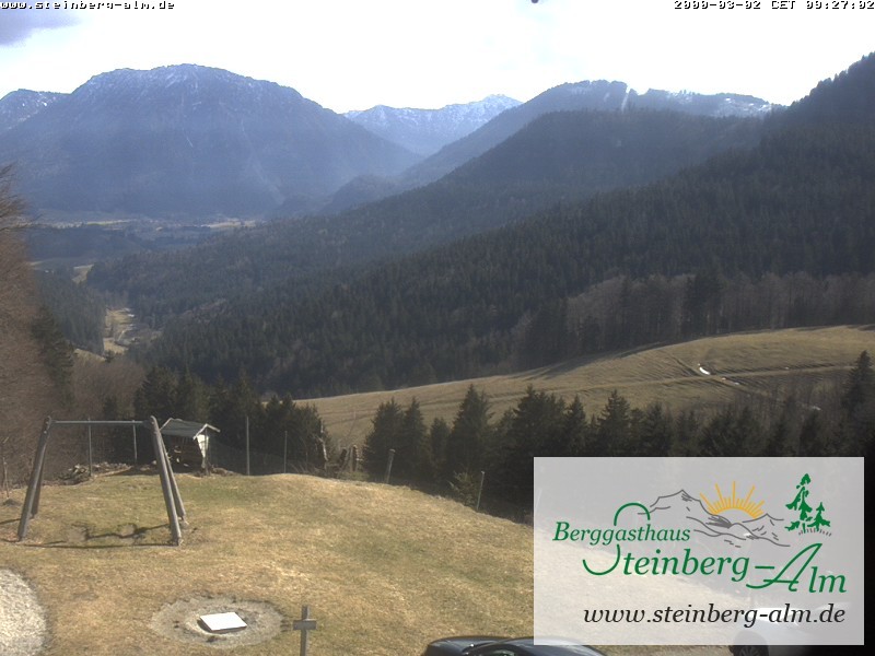 Archiv Foto Webcam Ruhpolding: Steinberg-Alm