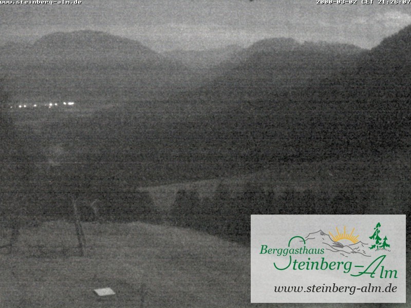Archiv Foto Webcam Ruhpolding: Steinberg-Alm