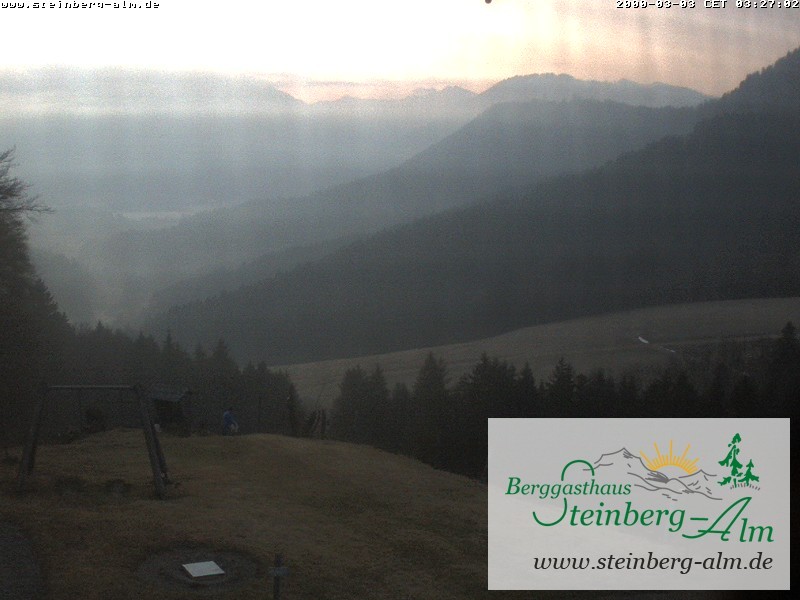 Archiv Foto Webcam Ruhpolding: Steinberg-Alm