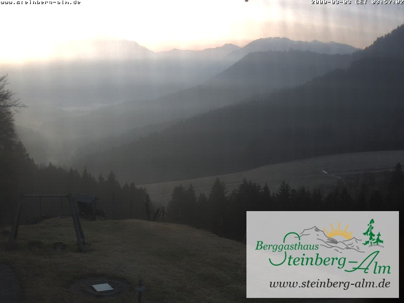 Archiv Foto Webcam Ruhpolding: Steinberg-Alm