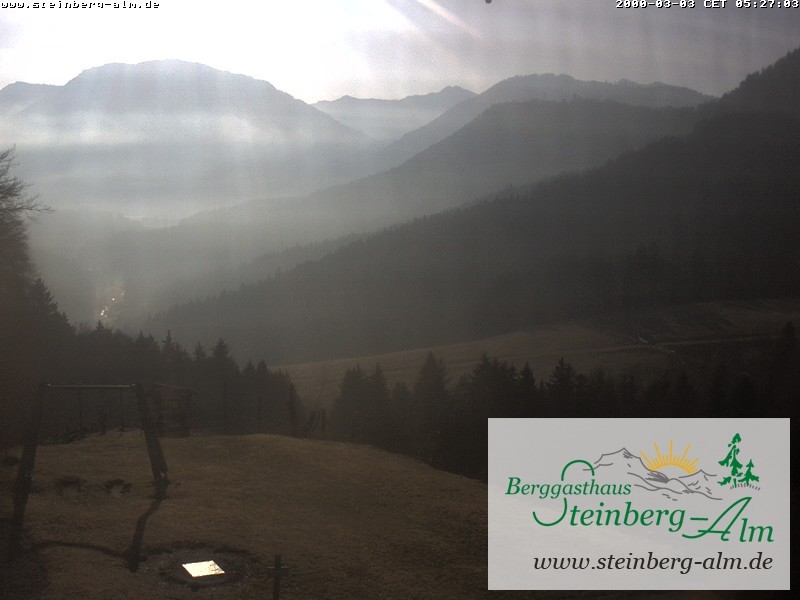 Archiv Foto Webcam Ruhpolding: Steinberg-Alm