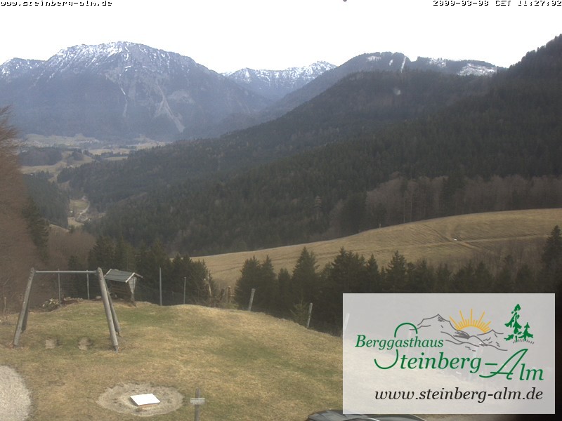 Archiv Foto Webcam Ruhpolding: Steinberg-Alm