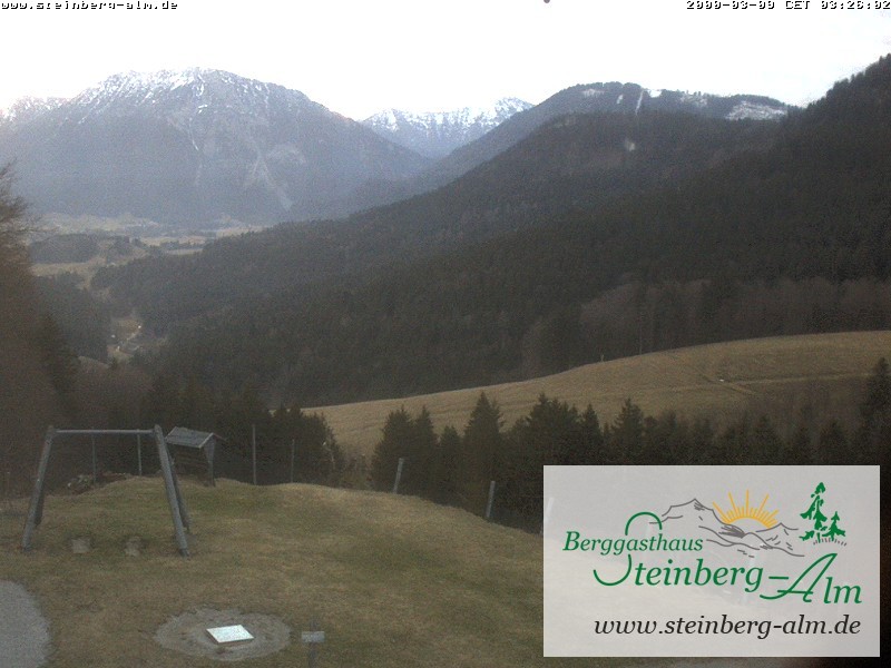 Archiv Foto Webcam Ruhpolding: Steinberg-Alm