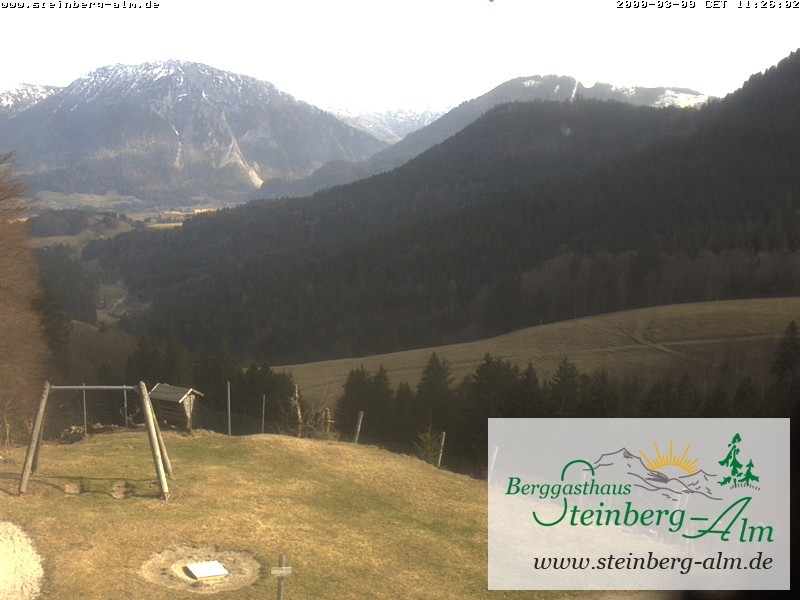 Archiv Foto Webcam Ruhpolding: Steinberg-Alm