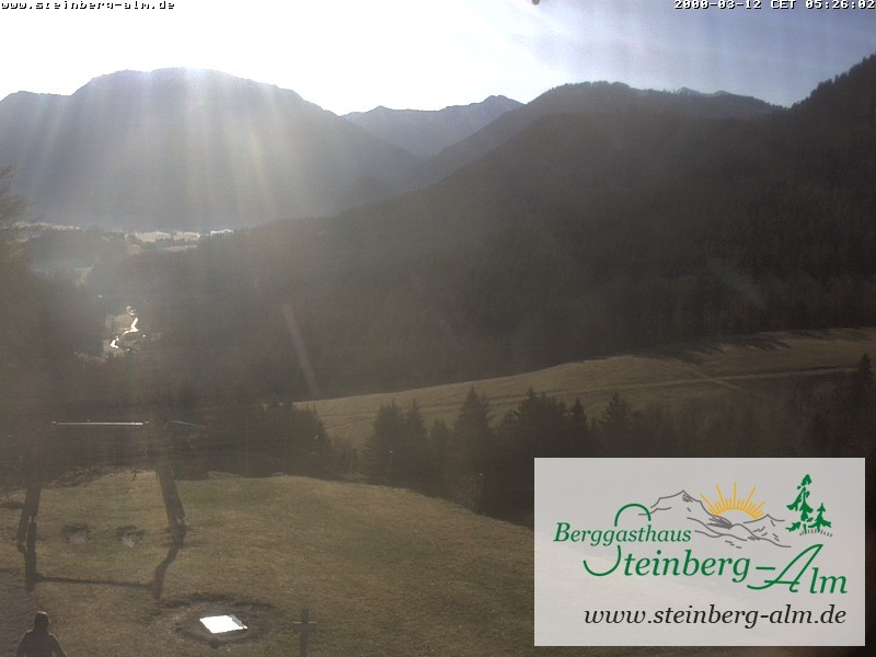 Archiv Foto Webcam Ruhpolding: Steinberg-Alm