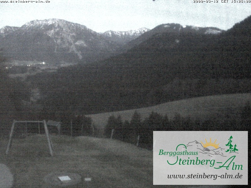 Archiv Foto Webcam Ruhpolding: Steinberg-Alm