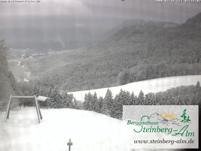 Archiv Foto Webcam Ruhpolding: Steinberg-Alm