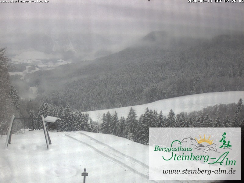 Archiv Foto Webcam Ruhpolding: Steinberg-Alm