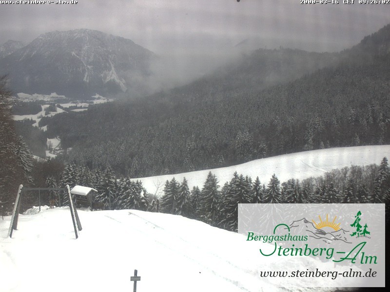 Archiv Foto Webcam Ruhpolding: Steinberg-Alm