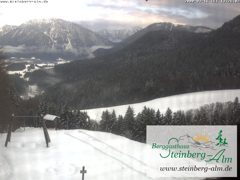 Archiv Foto Webcam Ruhpolding: Steinberg-Alm